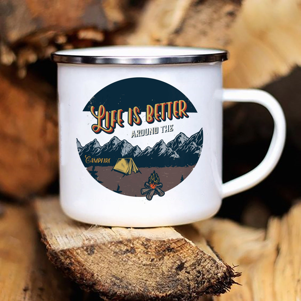 Caravan Printed Camper Mugs