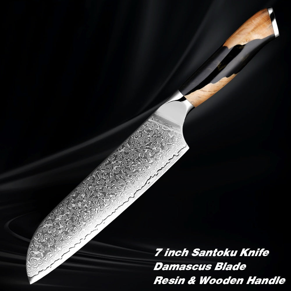 Damascus Steel Chef Knife Kitchen