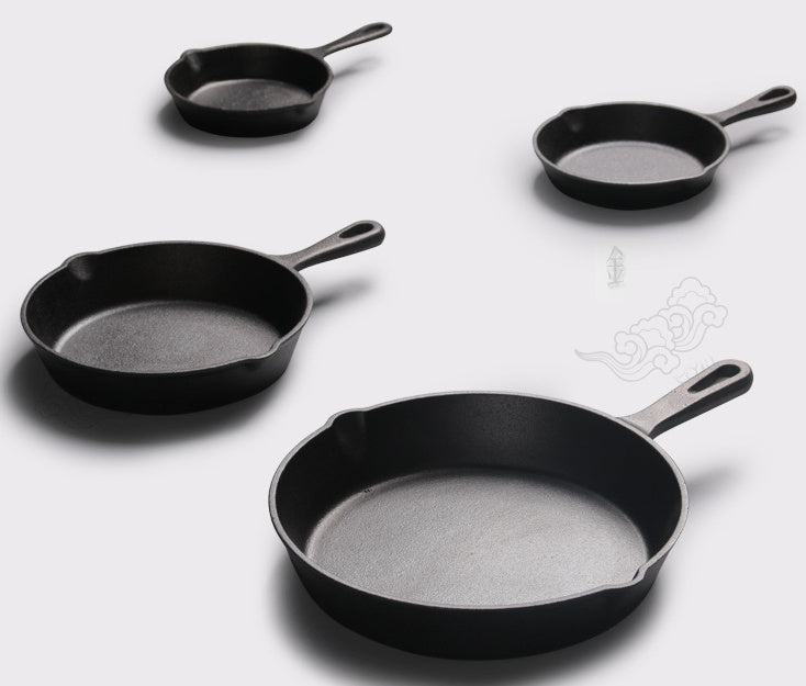All-in-one Small Frying Cast Iron Pan