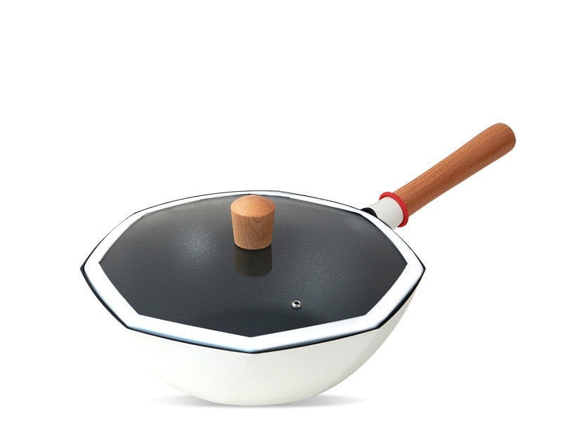 Wok Cooking Pot Household Maifan Stone