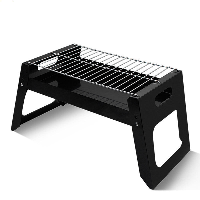 Folding Outdoor Barbecue Grill