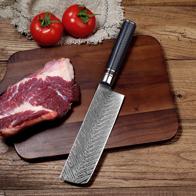 stainless Steel Resin Handle Kitchen Chef Knife Sets