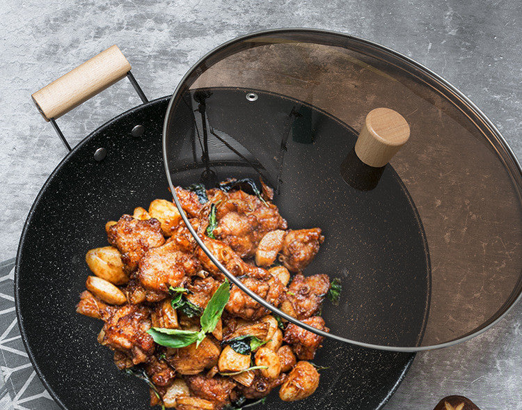 Non-stick Color Box With Lid Frying Pan