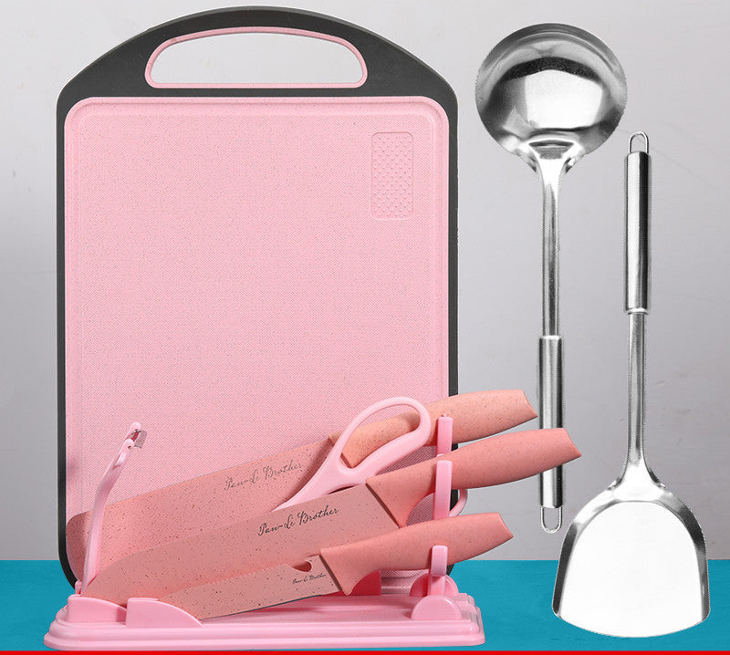 Kitchen Knife And Cutting Board