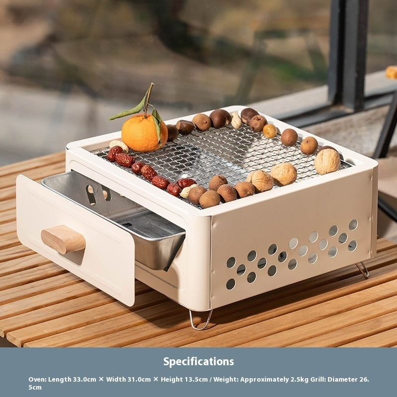 Courtyard Oven Charcoal Barbecue Grill