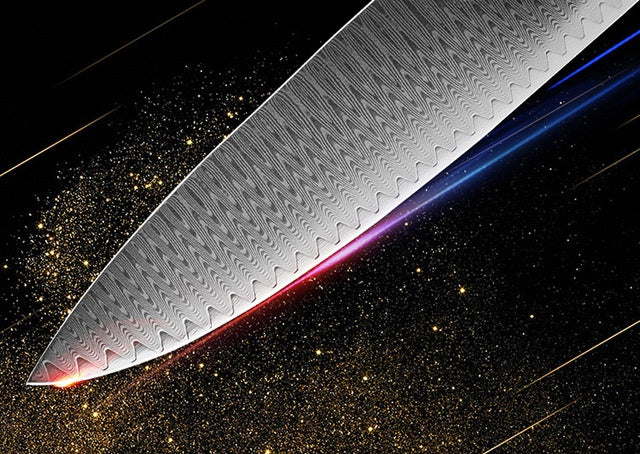 Damascus knife Japanese VG10 kitchen knife