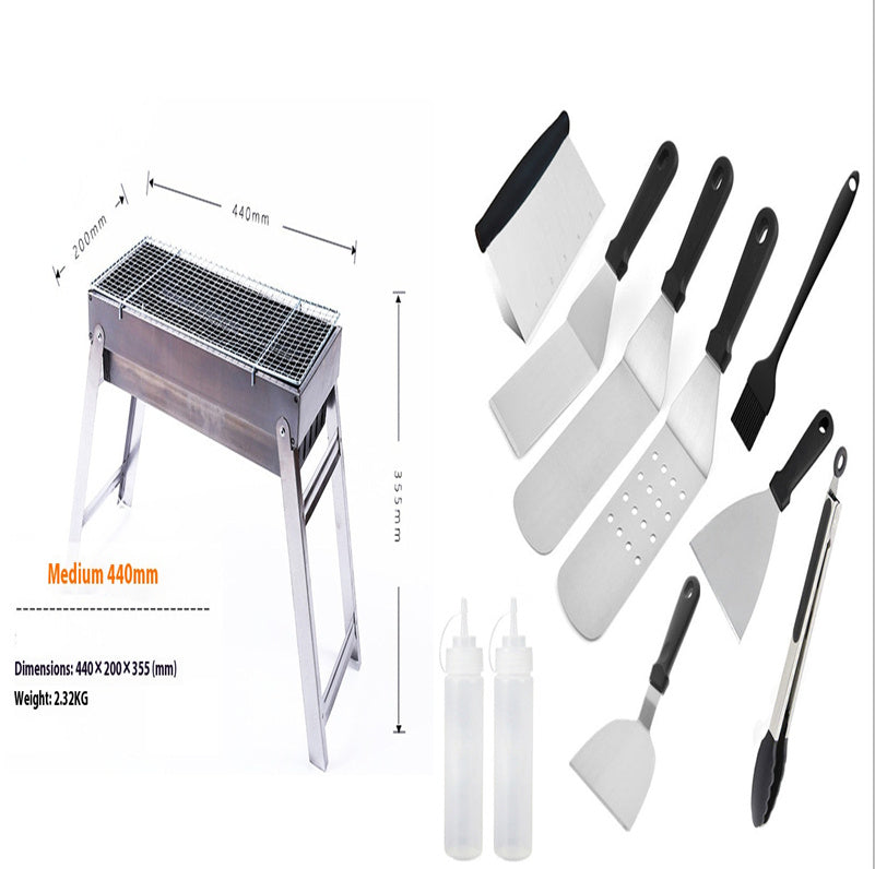 Outdoor Folding Charcoal Portable Barbecue Grill
