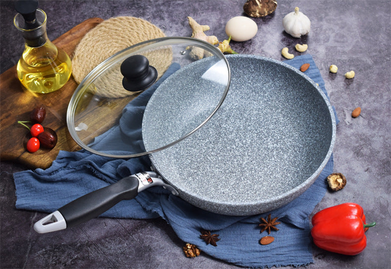 Japanese Maifan Stone Wok Non-Stick Pan