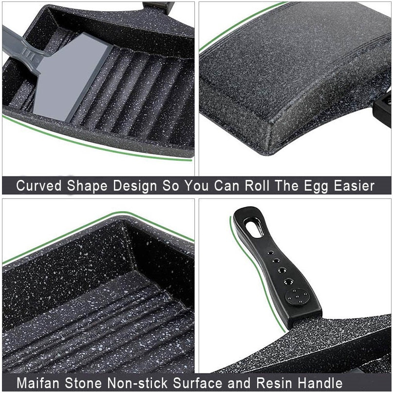 Tamagoyaki Pot Siomaifan Stone Non-stick Pan