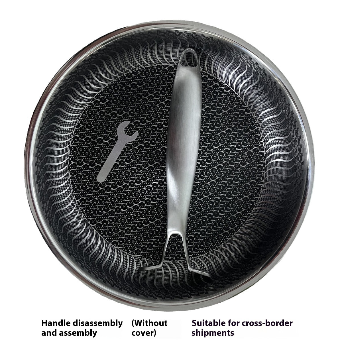 Stainless Steel Frying Pan Household