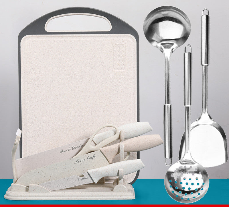 Kitchen Knife And Cutting Board