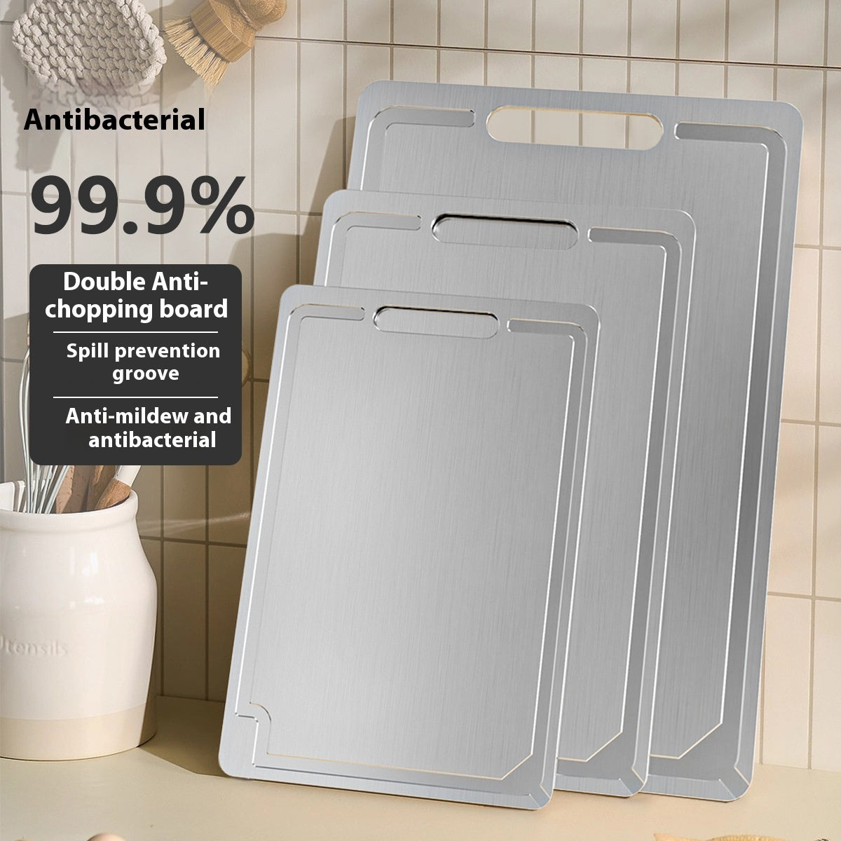 Stainless Steel Cutting Board Bacteria Prevention