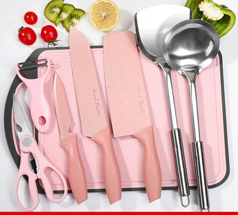 Kitchen Knife And Cutting Board