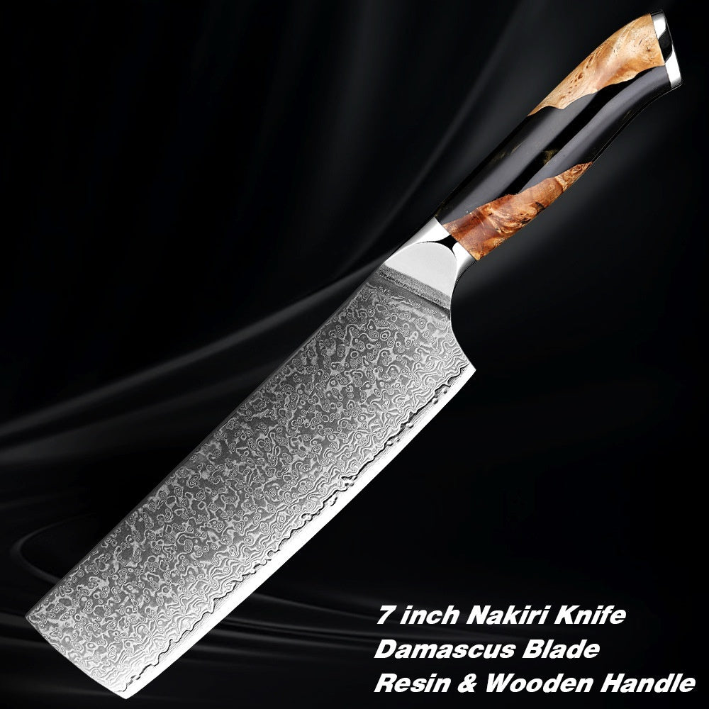 Damascus Steel Chef Knife Kitchen