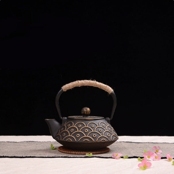 Cast Iron Teapot
