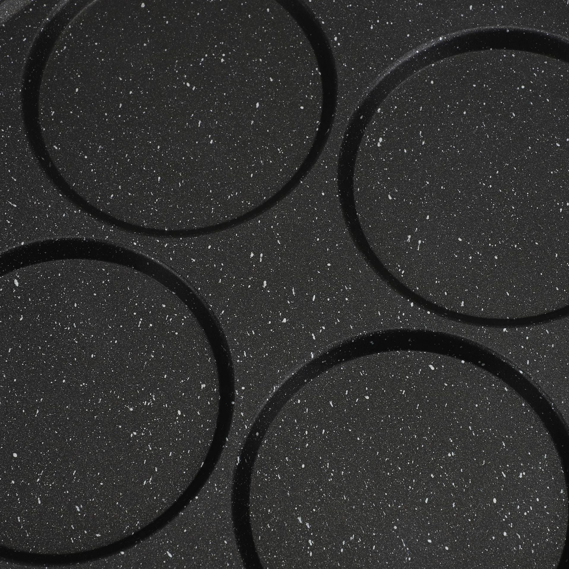 Non-stick Four-hole Aluminum Frying Pan