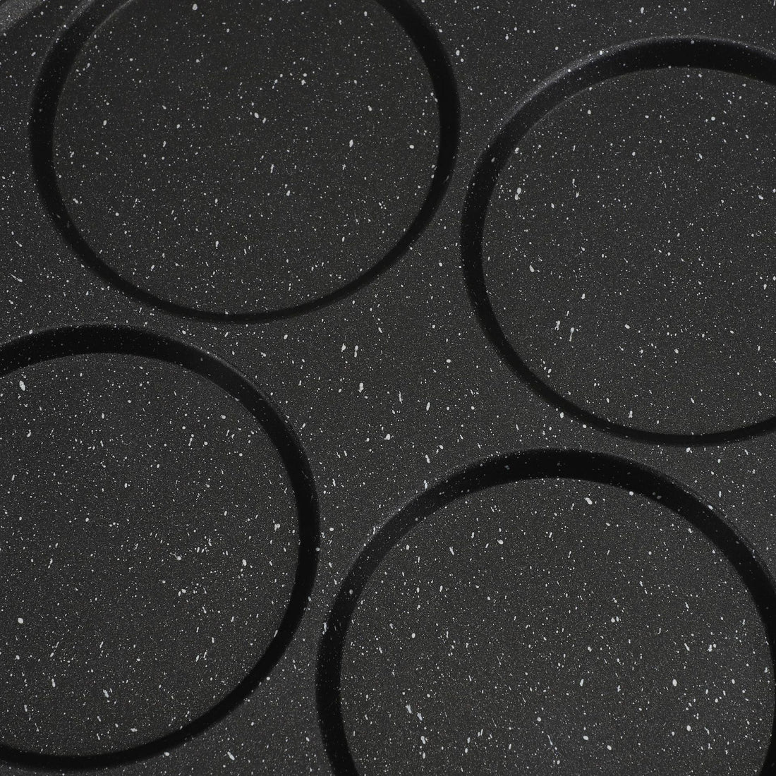 Non-stick Four-hole Aluminum Frying Pan