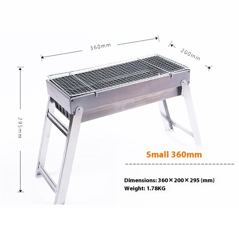 Outdoor Folding Charcoal Portable Barbecue Grill