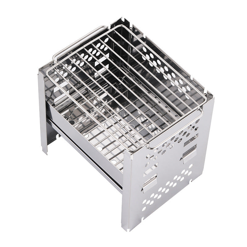 Stainless Steel Removable Barbecue Grill