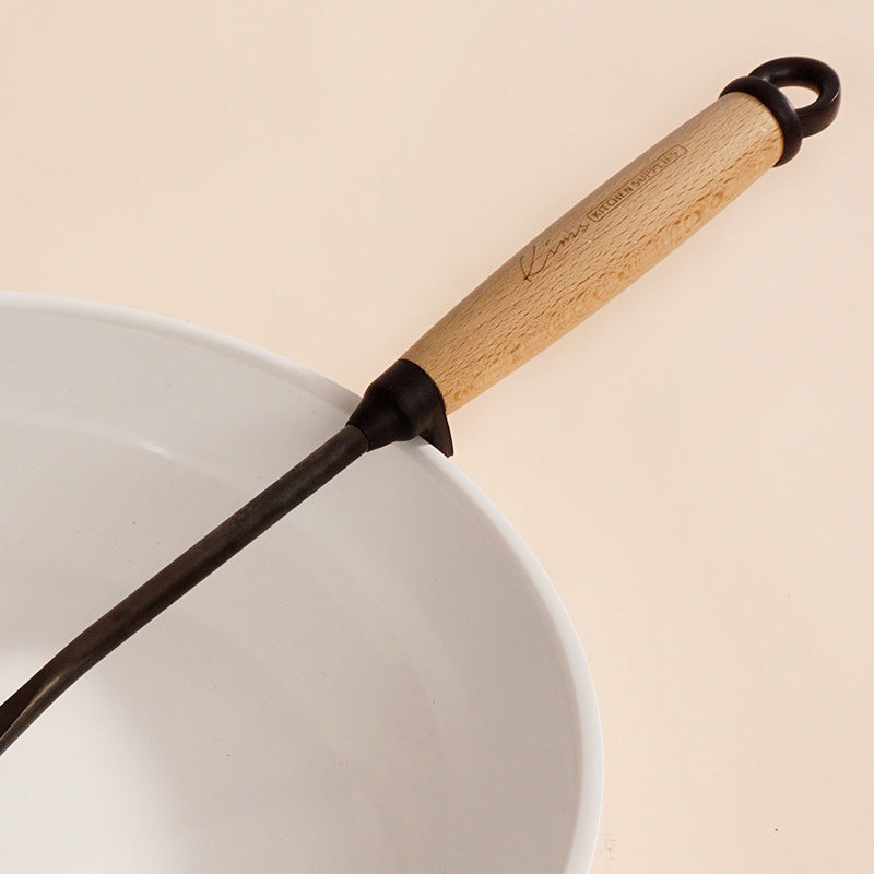 Wooden Handle Shovel Cooking Utensils Set