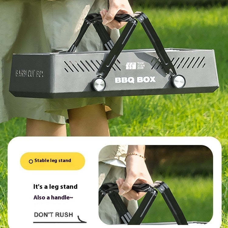 Household Stainless Steel Outdoor Barbecue Grill