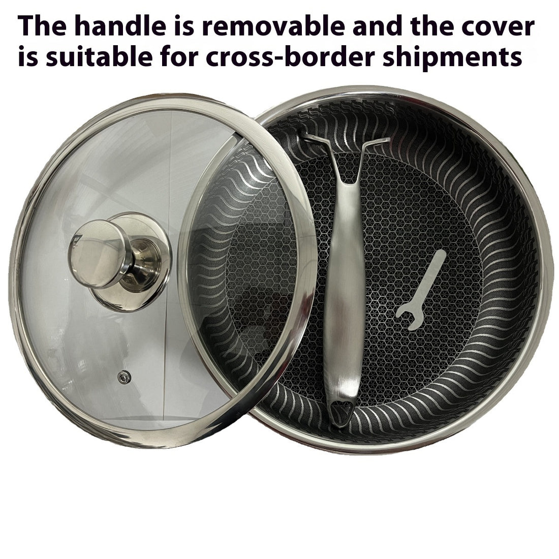 Stainless Steel Frying Pan Household