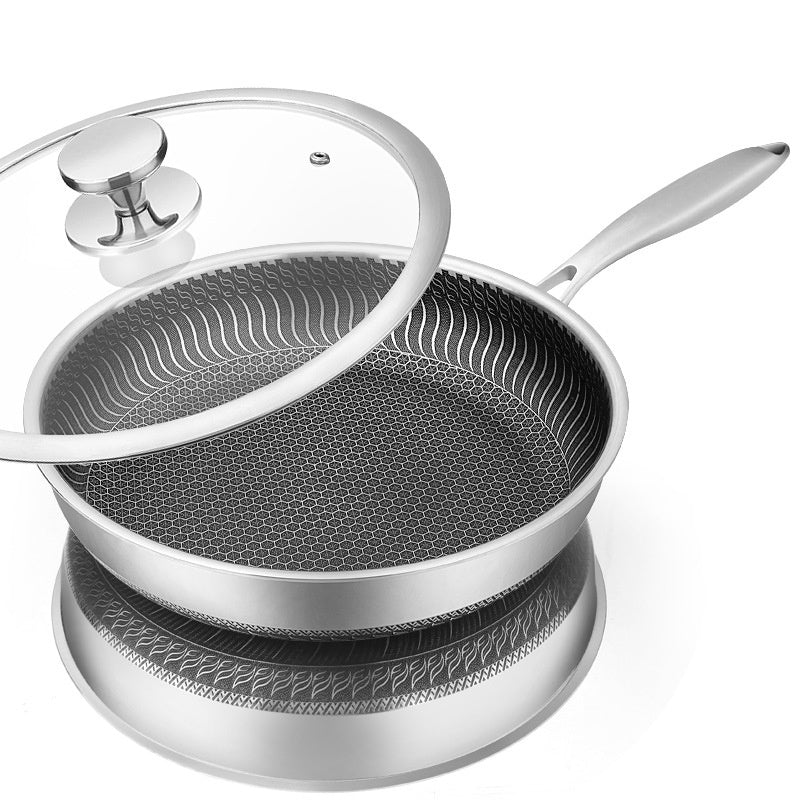 Stainless Steel Frying Pan Household