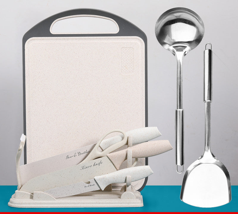 Kitchen Knife And Cutting Board