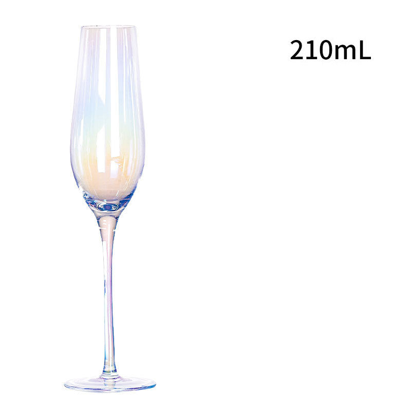 Gradient Colorful Glass Goblets