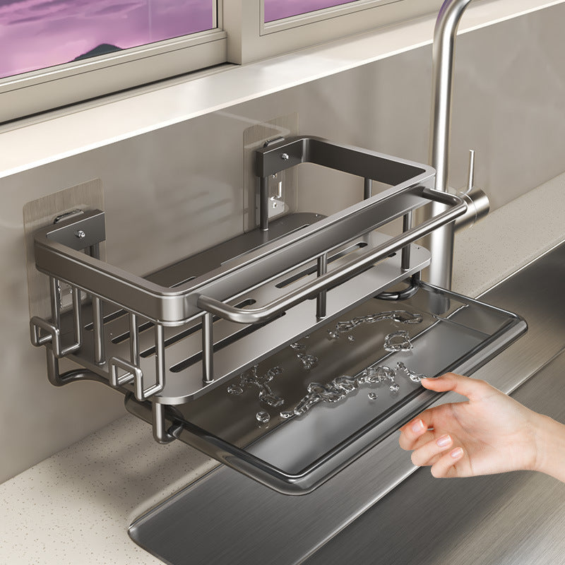 Kitchen Hanging Storage Rack Shelf Towel