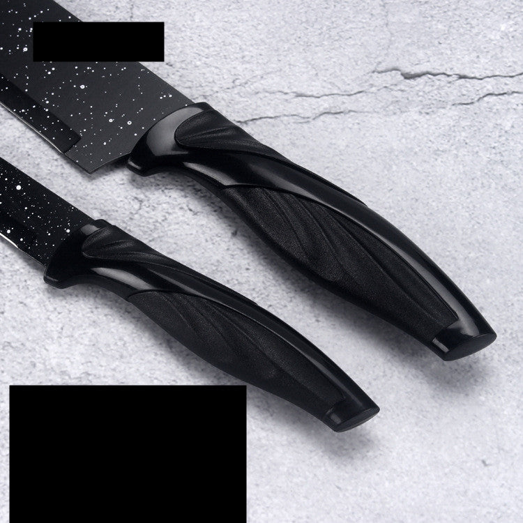 A Full Set Of Kitchen Knives